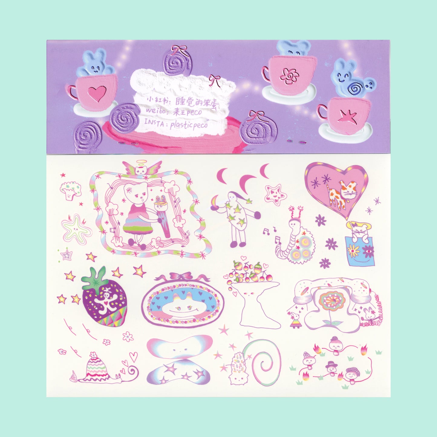 Tattoo Ticket 🎫 - Ballpoint pen drawing