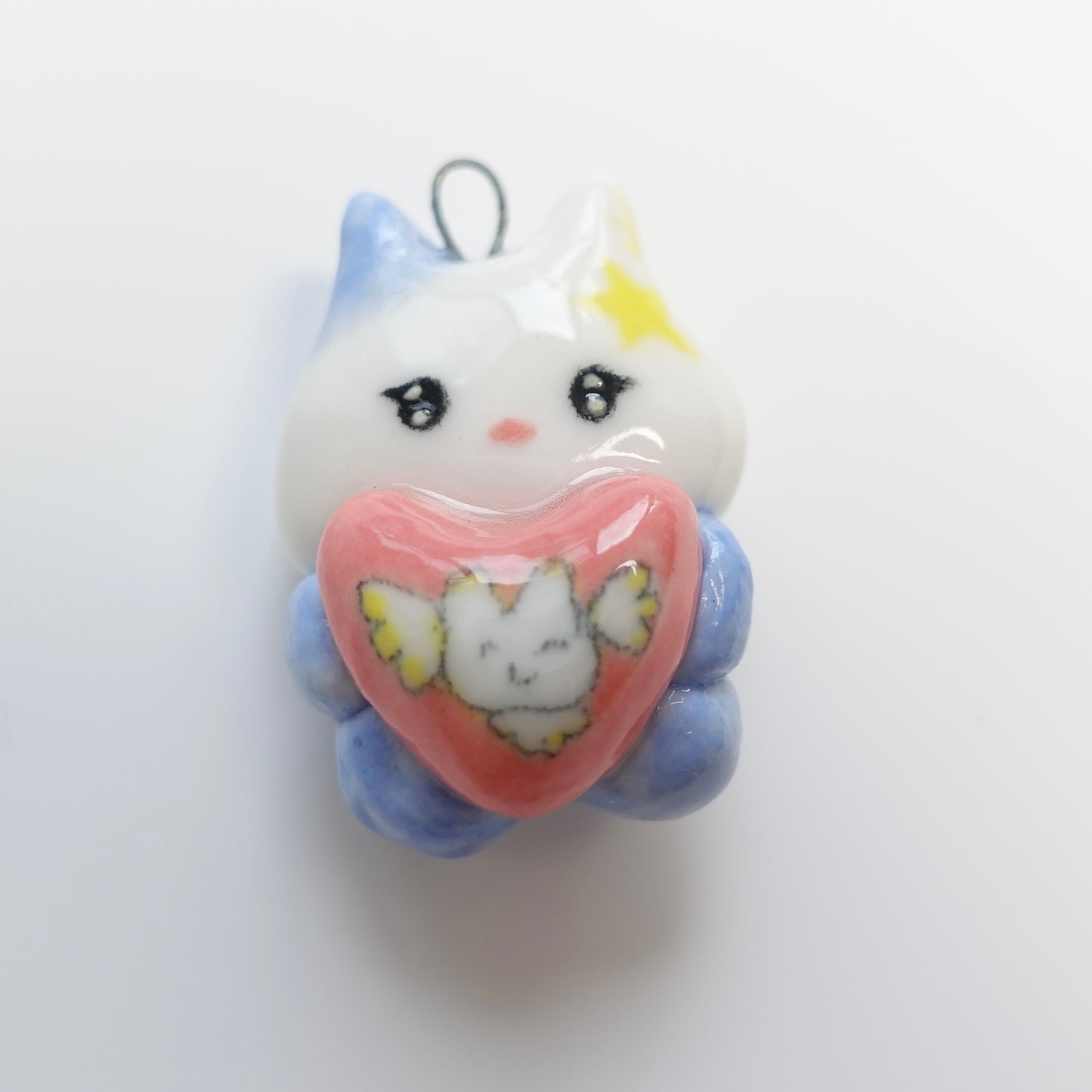 Ceramic Pendant - A Heart to Hold