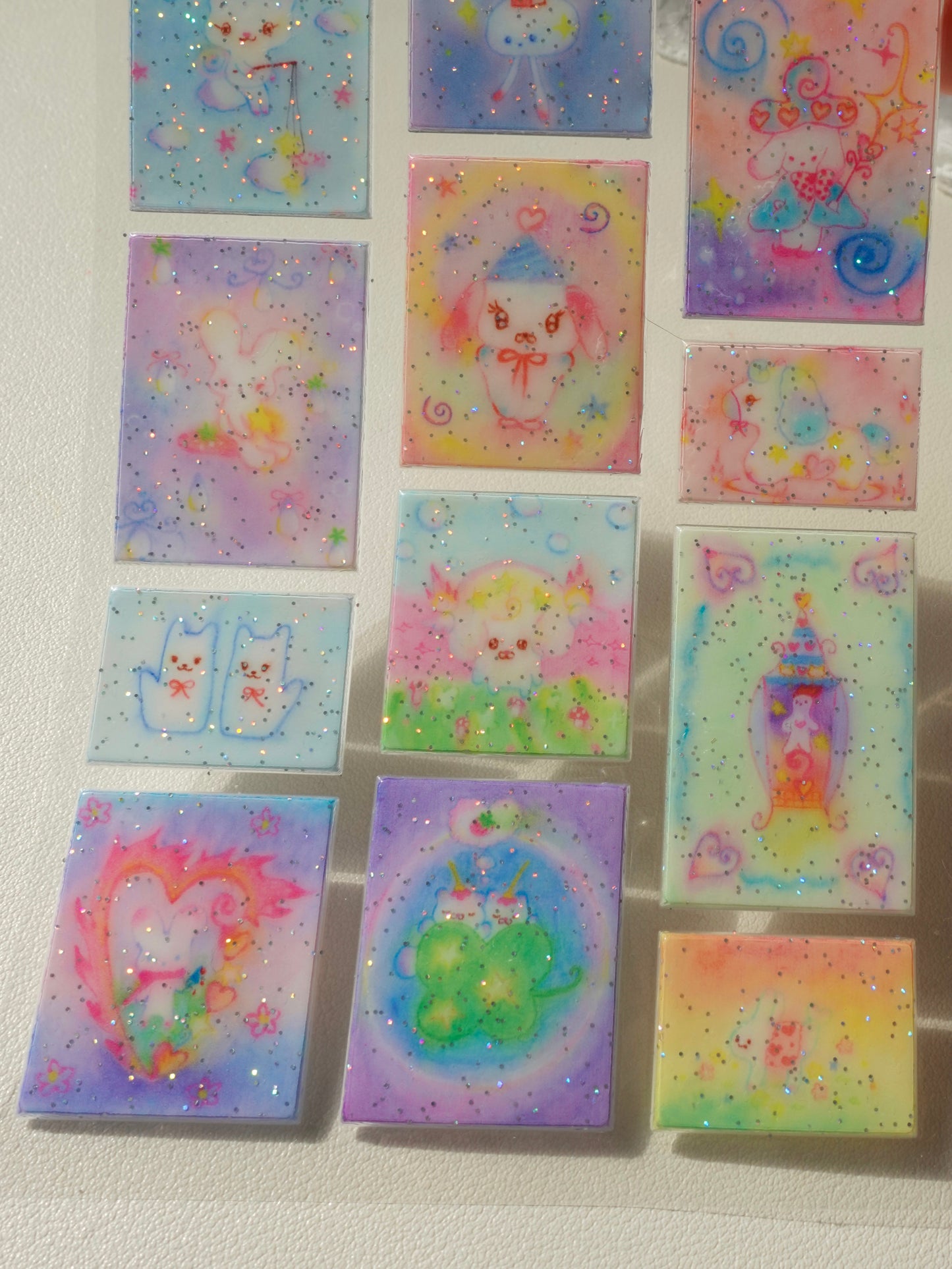 PVC Puffy Sticker - Soft Spell⋆˚꩜｡✨