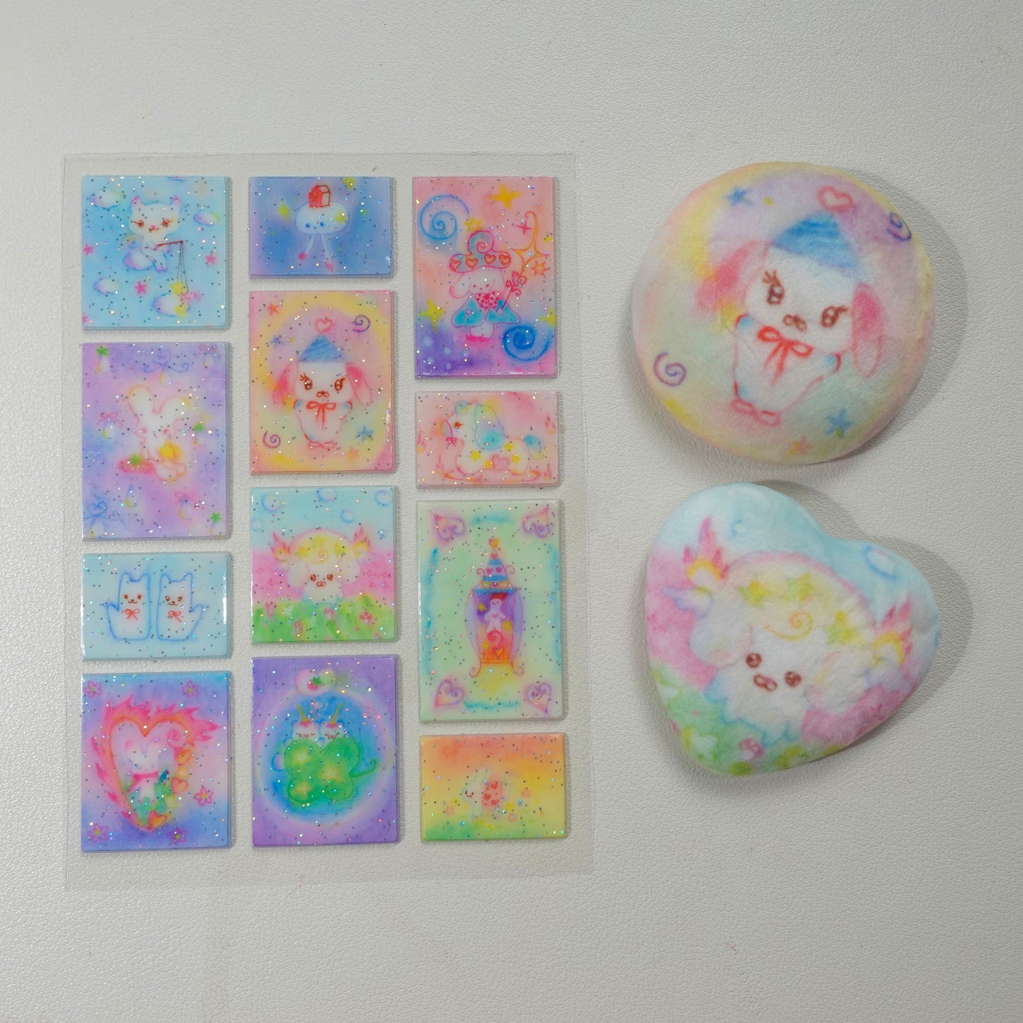 PVC Puffy Sticker - Soft Spell⋆˚꩜｡✨