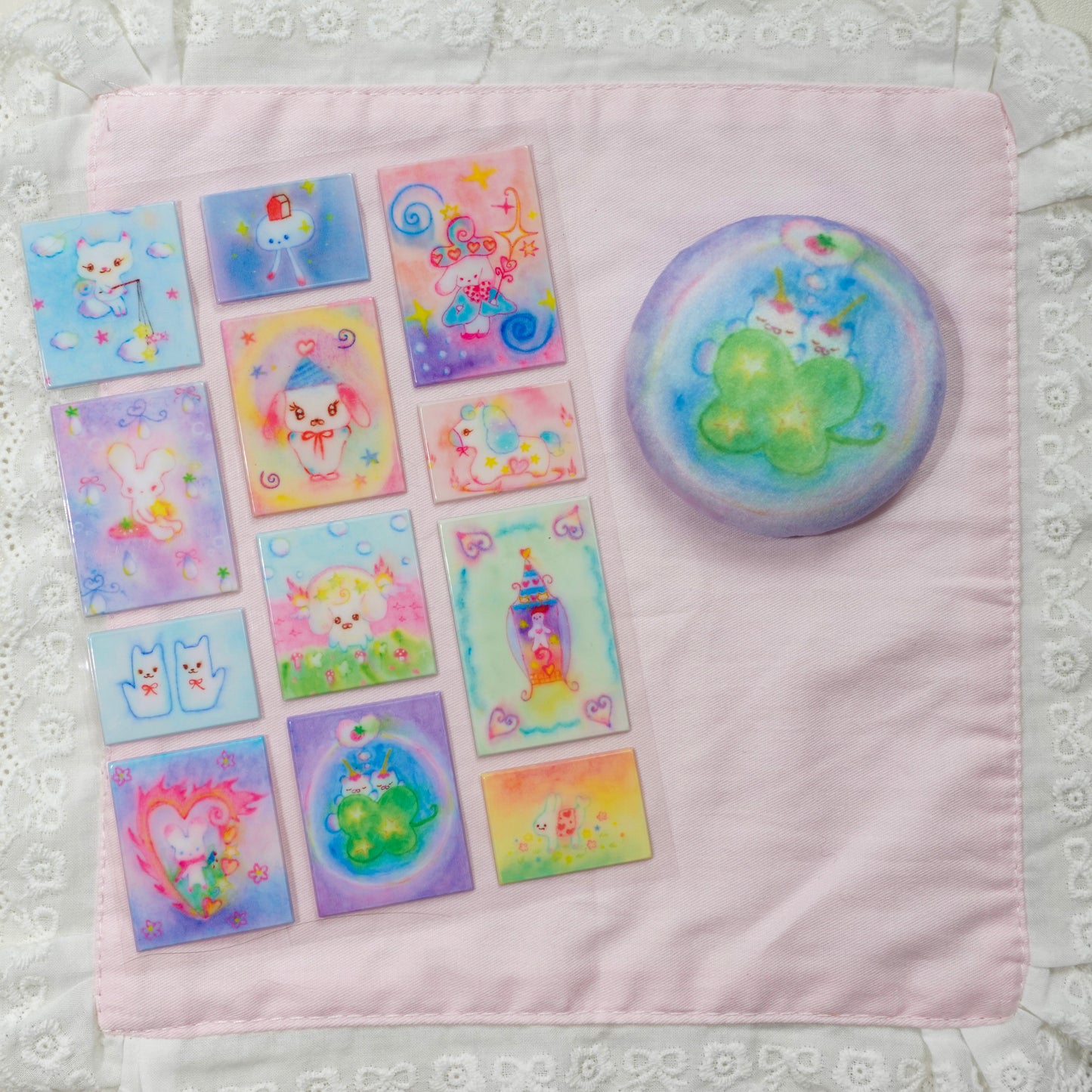 PVC Puffy Sticker - Soft Spell⋆˚꩜｡✨