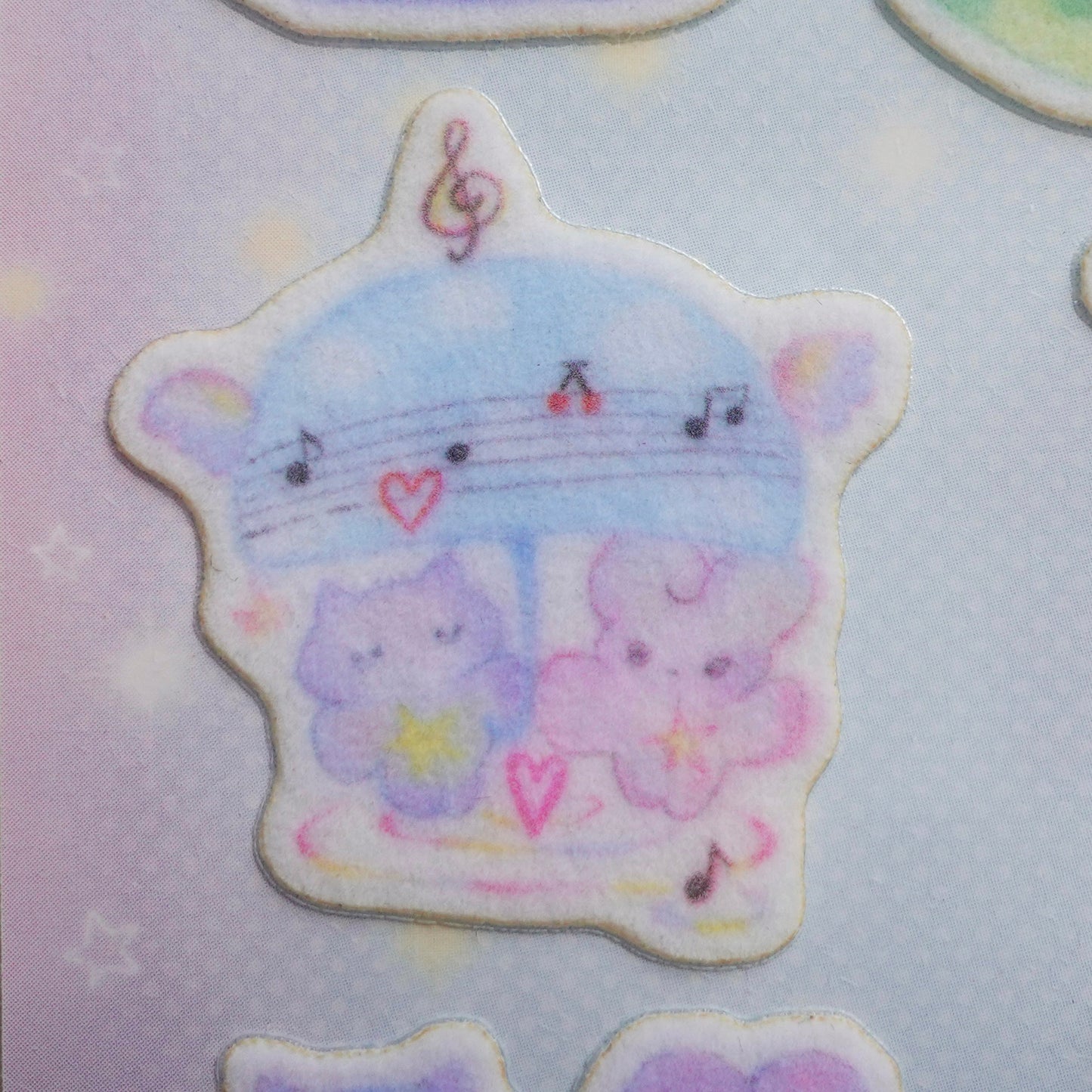 Soft Plush Sticker - Soft Friends🪽