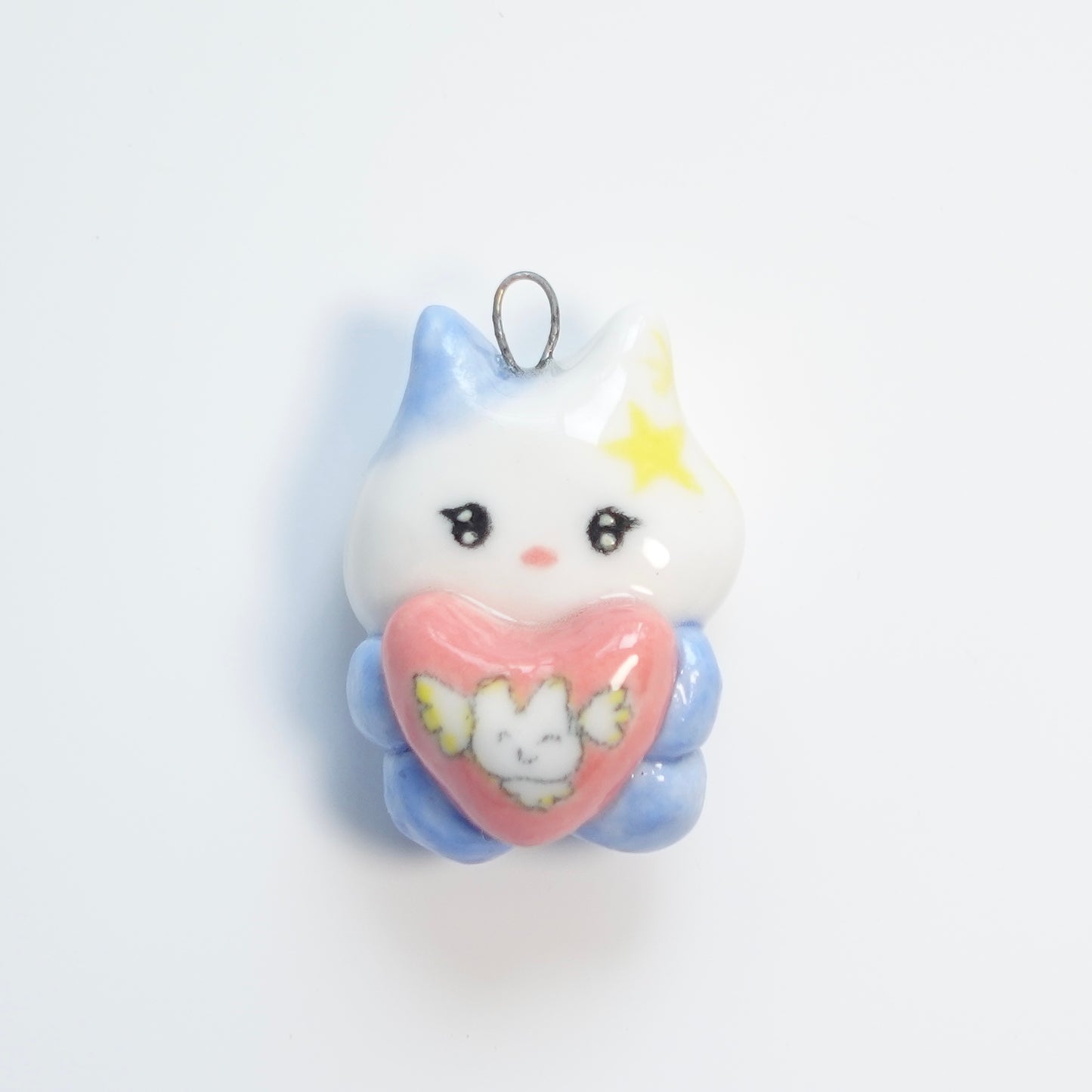 Ceramic Pendant - A Heart to Hold