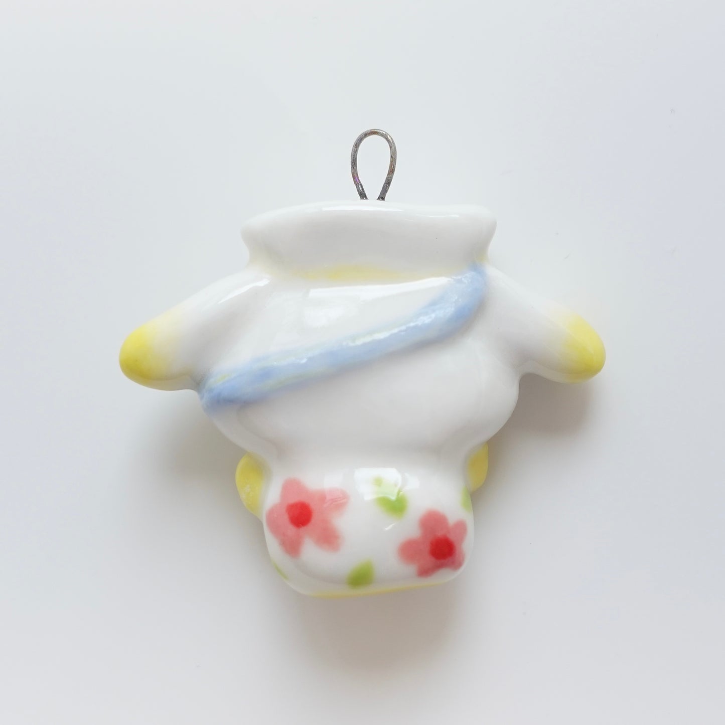 Ceramic Pendant - Spring Nurse Puppy