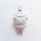 Ceramic Pendant - Blue Hat Friend