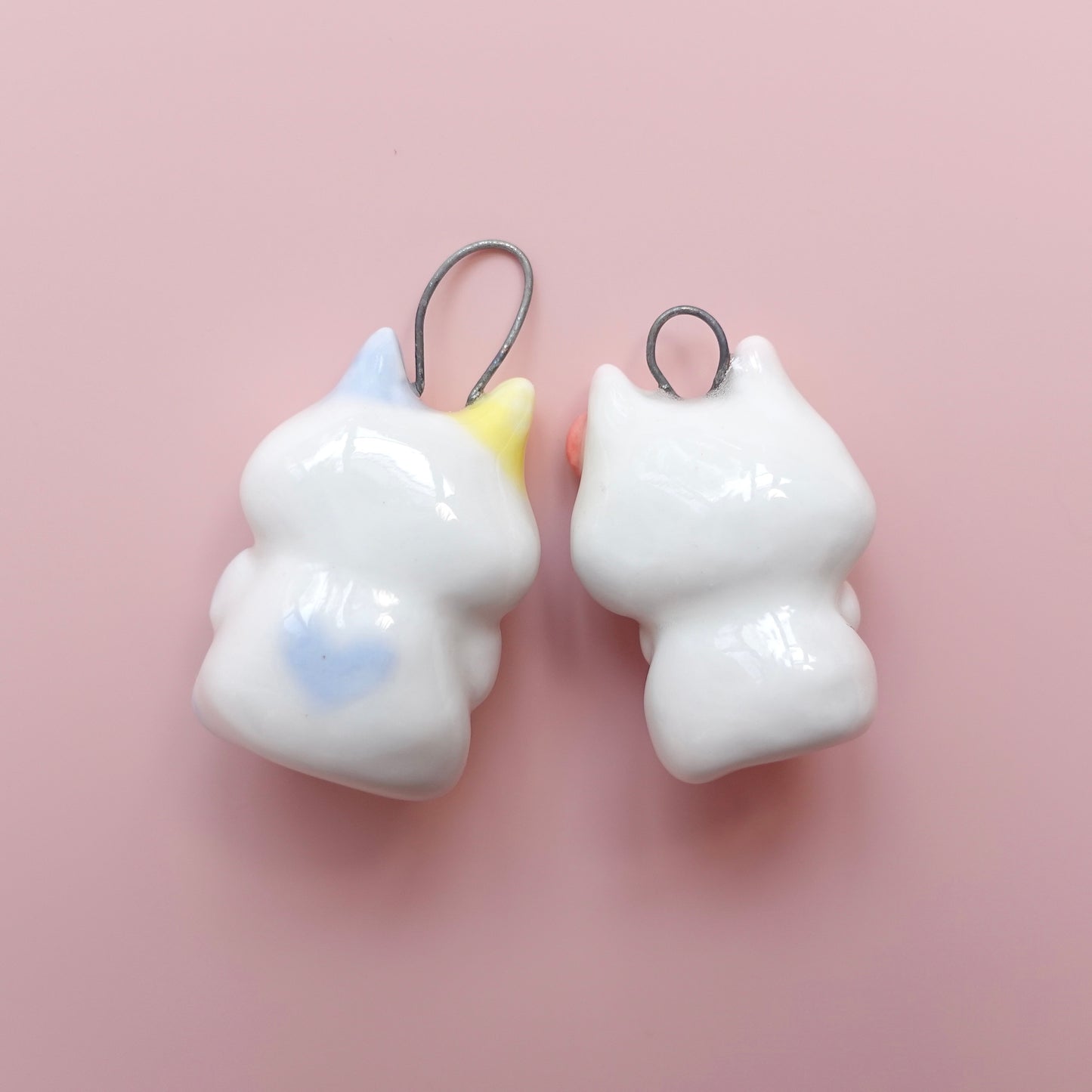 Ceramic Pendant - 🍓&🍀