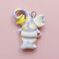 Ceramic Pendant - Soft Spell with a Heart Wand