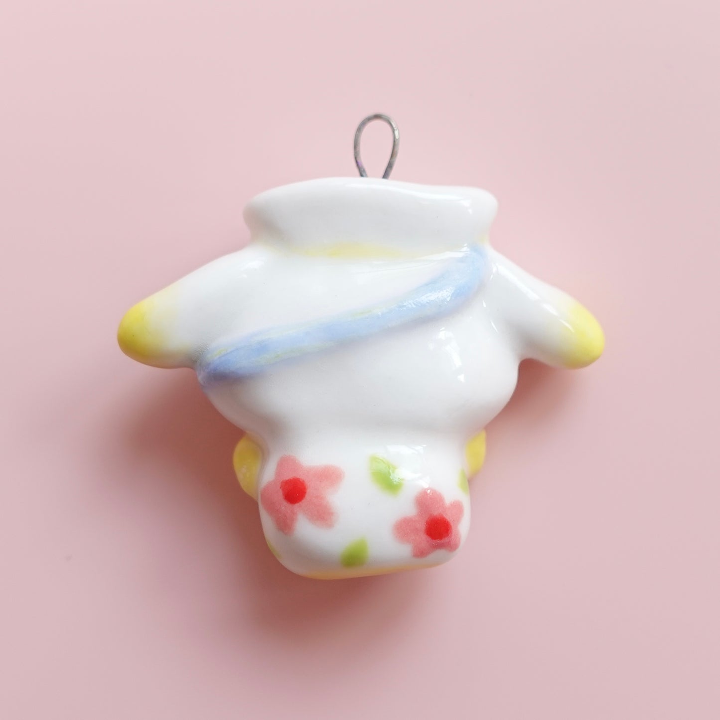 Ceramic Pendant - Spring Nurse Puppy