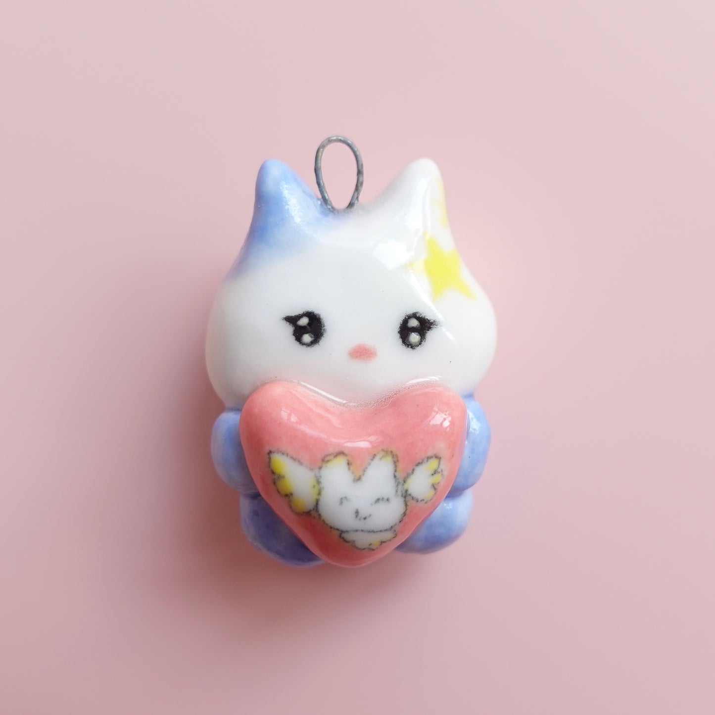 Ceramic Pendant - A Heart to Hold
