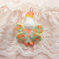 Ceramic Pendant - A Bunny in Bloom