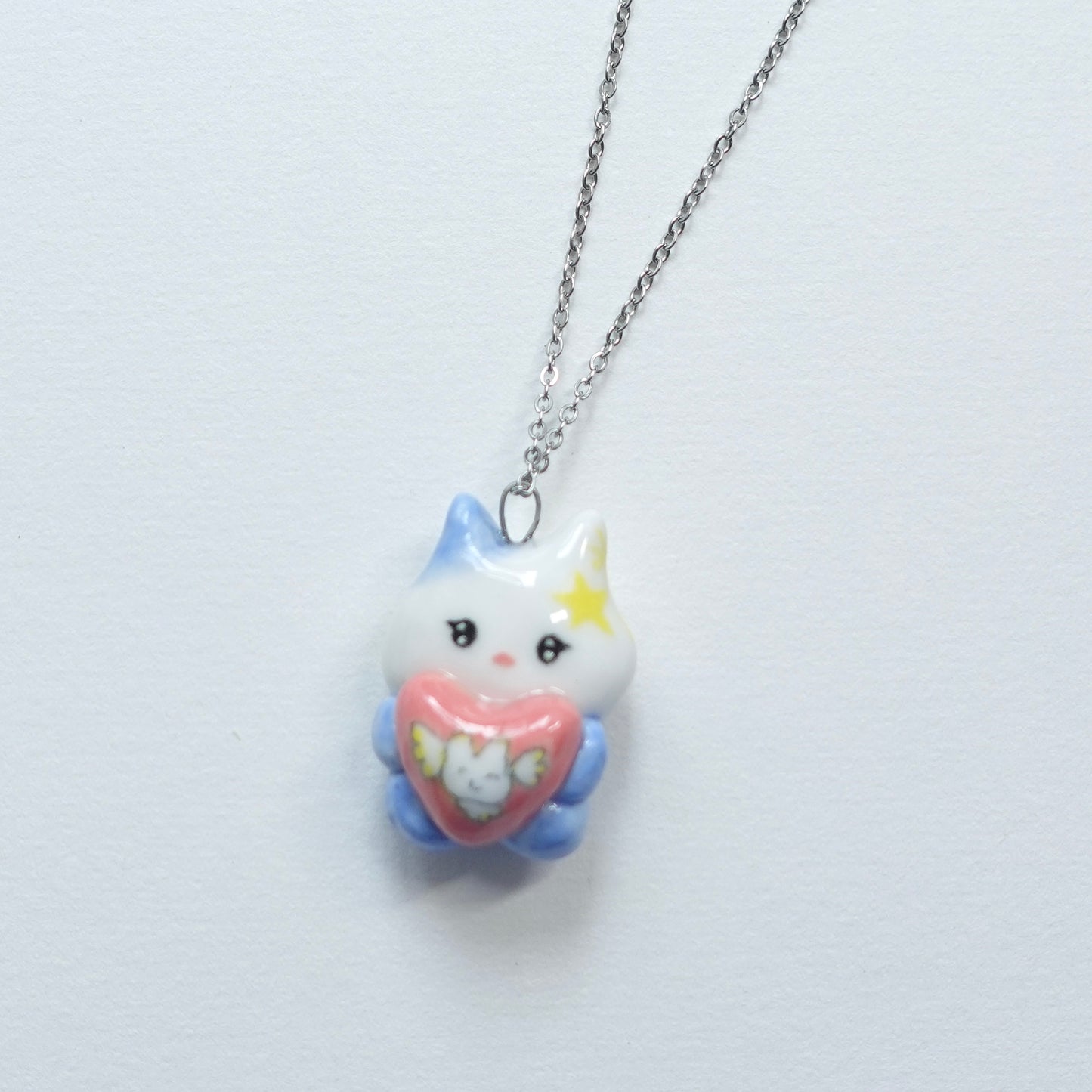 Ceramic Pendant - A Heart to Hold