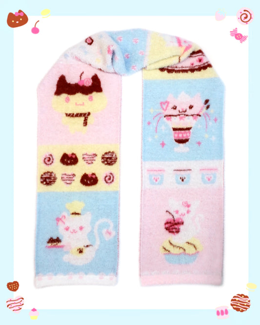 Scarf - Kittea Party 🍰🥄🐾