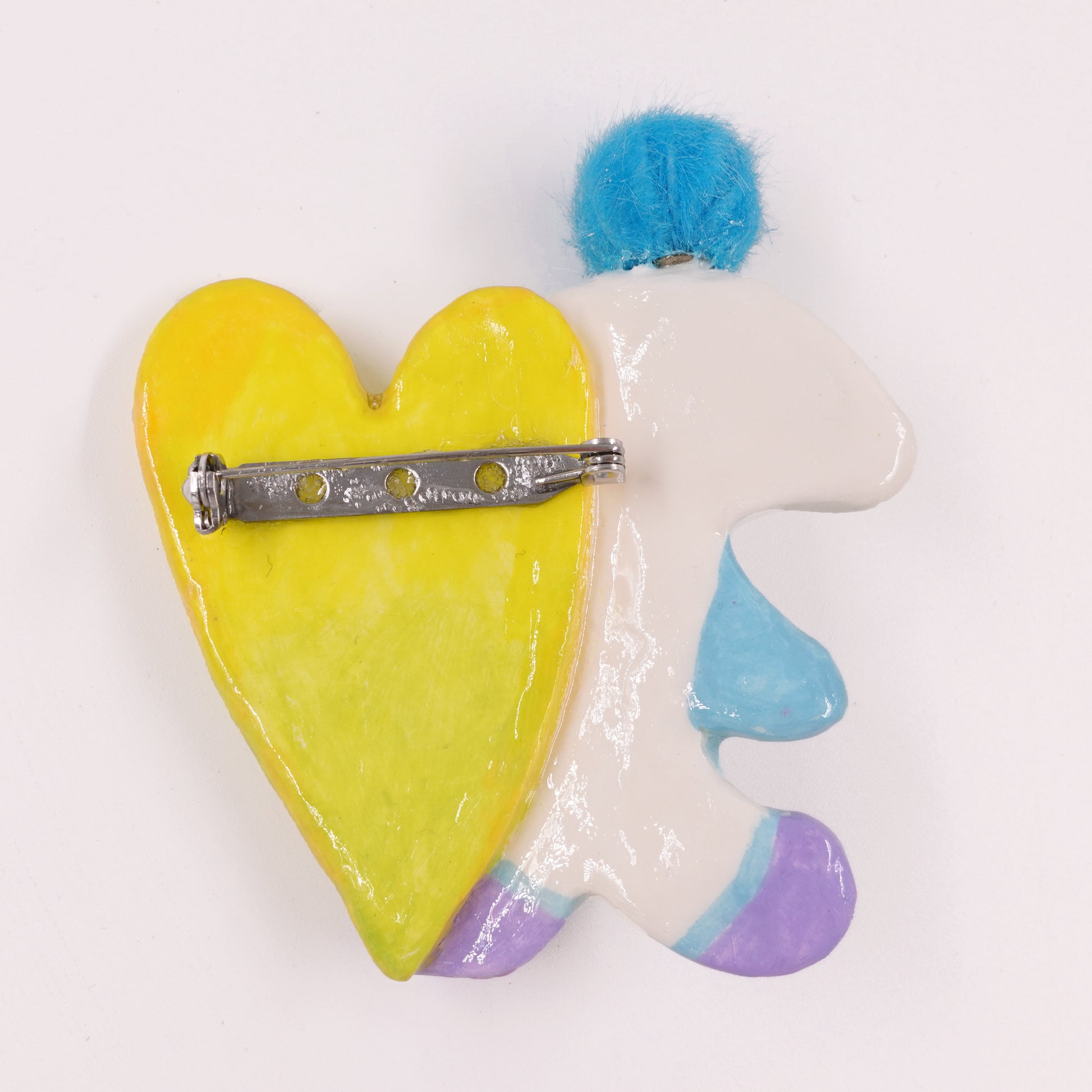 Clay Blue Ball Dog Plasticpeco